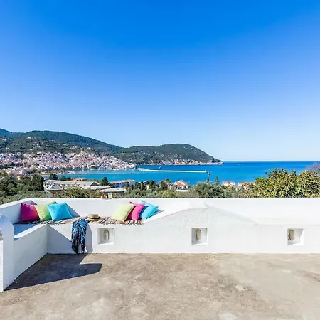 Villa Eleonas Heritage In Skopelos Island Szkópelosz