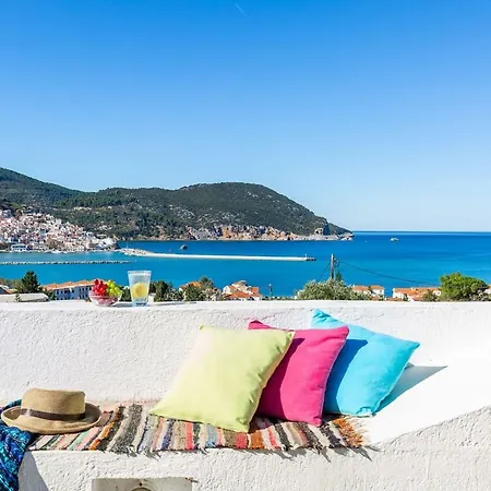 Villa Eleonas Heritage In Skopelos Island Villa
